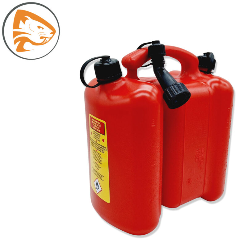 Lagerverkauf: Tecomec roter Doppelkanister, Kombi-Kanister 6+3 Liter für  Benzin und Öl, zum betanken von Motorgeräten jetzt günstig kaufen