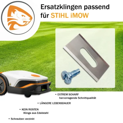 Messerklingen p. f. STIHL iMOW 5 6 7 iMOW EVO im 9x 18x 27x